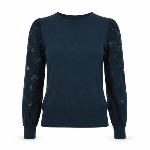 F&F Womens Blue  Knit Pullover Jumper Size 6
