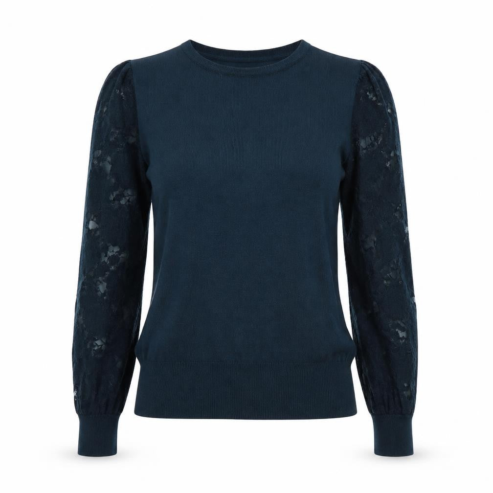 F&F Womens Blue  Knit Pullover Jumper Size 6