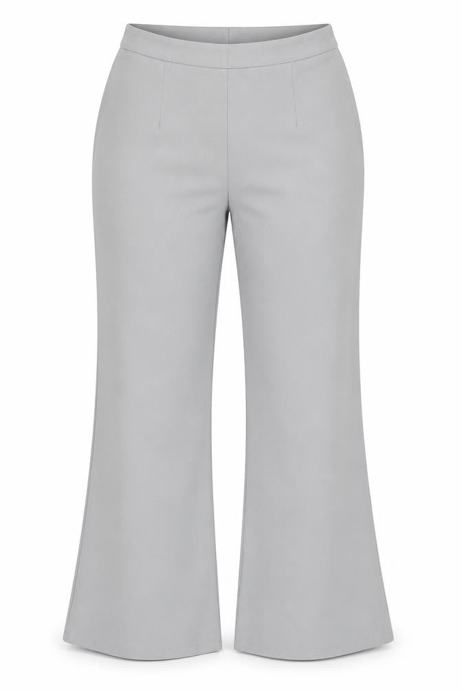 Misspap Womens Grey   Trousers  Size 6 L29 in