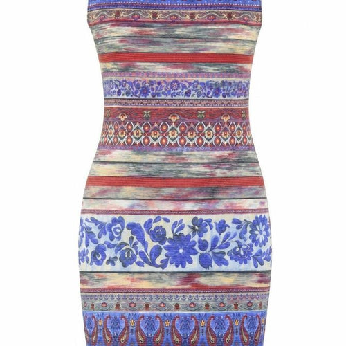 Kiah Womens Black Floral  Bodycon  Size 14