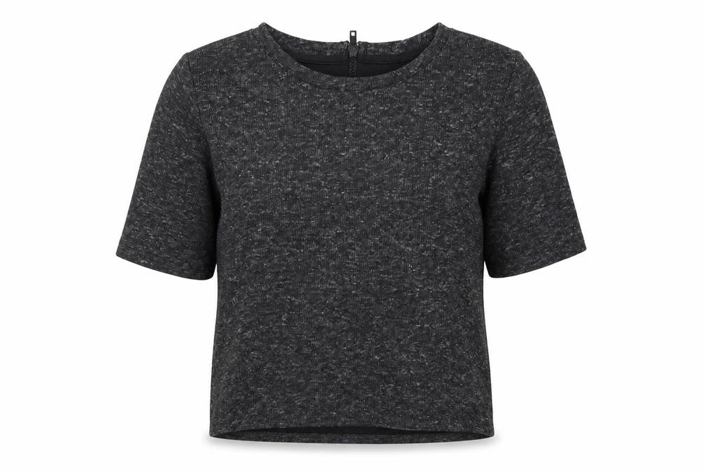 Topshop Womens Black   Basic T-Shirt Size 4