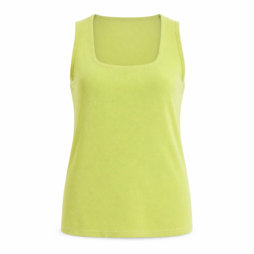 Reflections Womens Green   Basic Tank Size 2XL