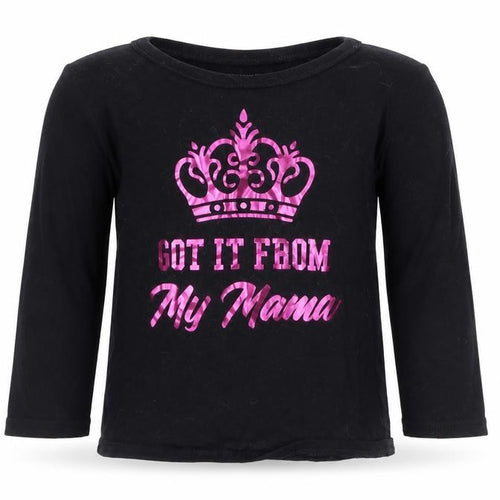 The Children's Place Girls Black   Basic T-Shirt Size 3 Years
