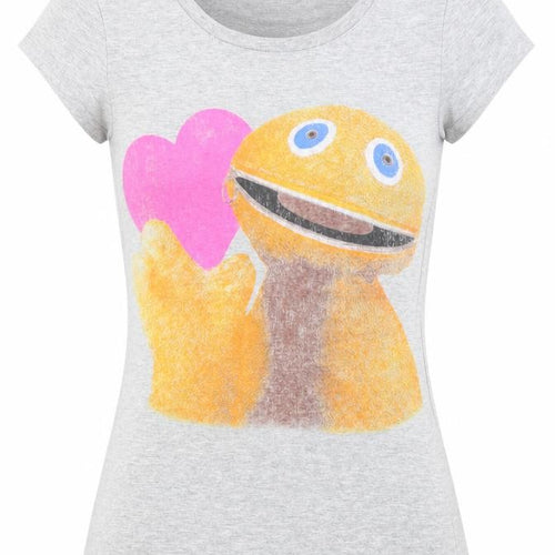 Rainbow Womens Grey   Basic T-Shirt Size 6