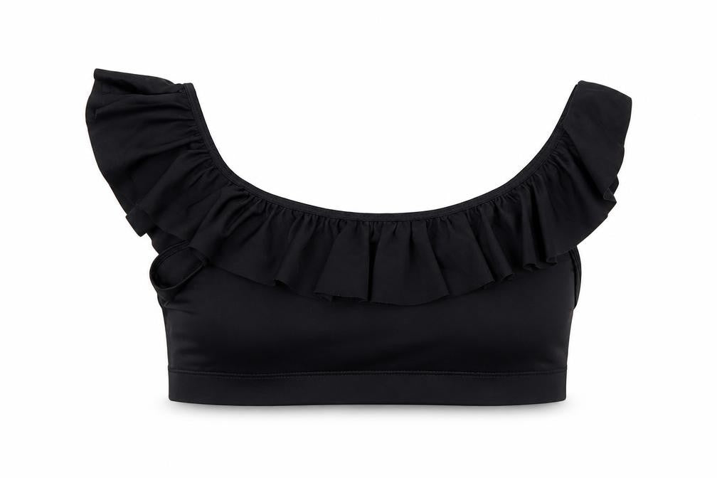 Monki Womens Black   Basic Tank Size M  - Bralette