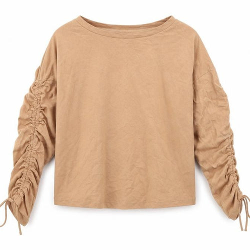Mng Womens Beige   Basic T-Shirt Size S