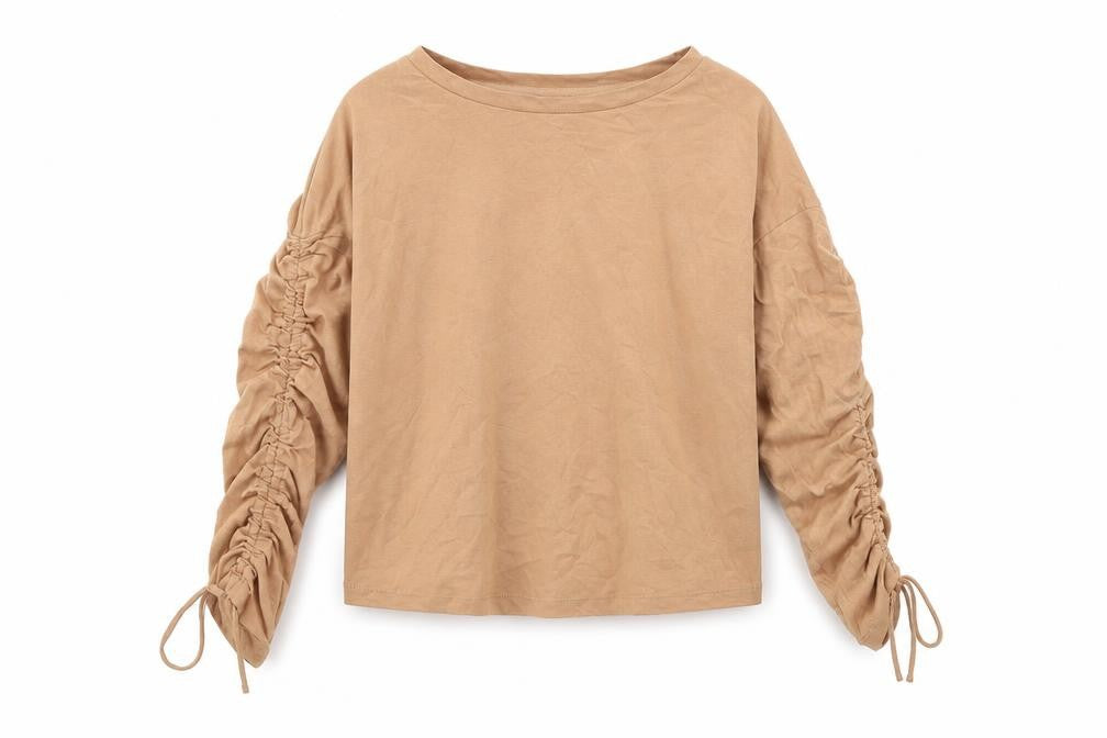 Mng Womens Beige   Basic T-Shirt Size S