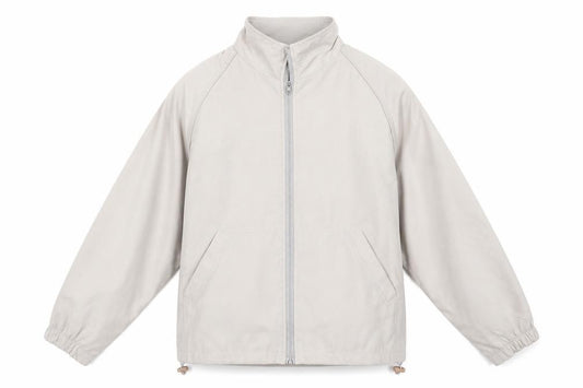 Front view of E-vie women’s grey jacket, size UK 10