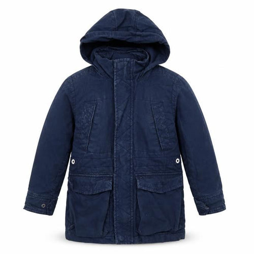 Gap Boys Blue   Overcoat Coat Size 4-5 Years