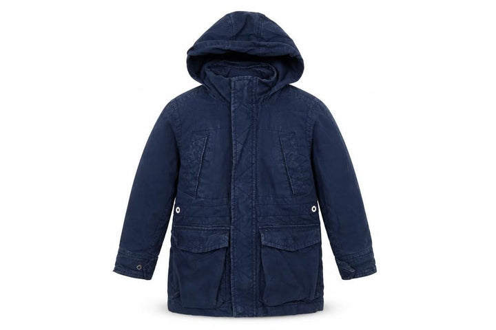 Gap Boys Blue Overcoat Coat Size 4-5 Years