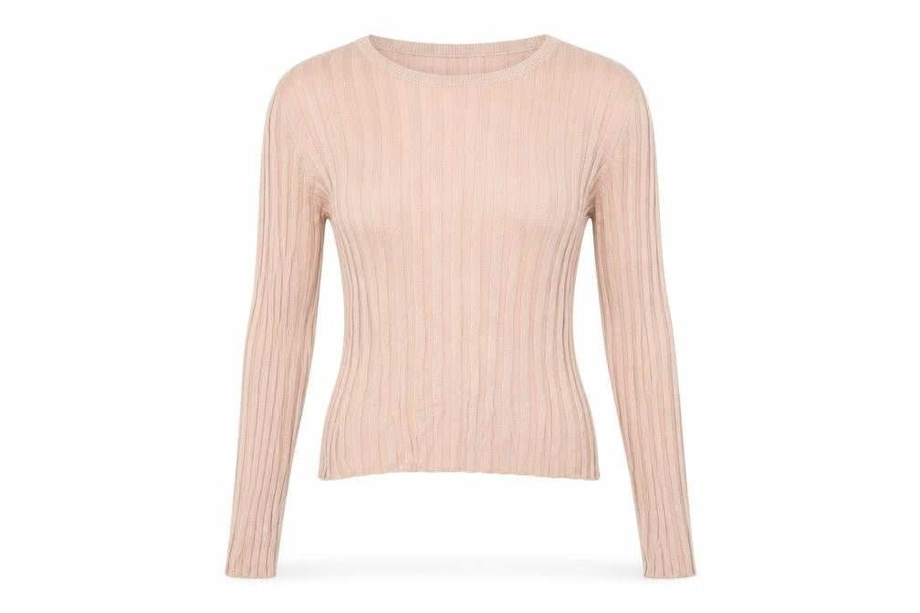 Bershka Womens Pink  Knit Pullover Jumper Size L