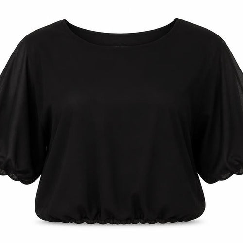 Select Womens Black   Basic T-Shirt Size 10