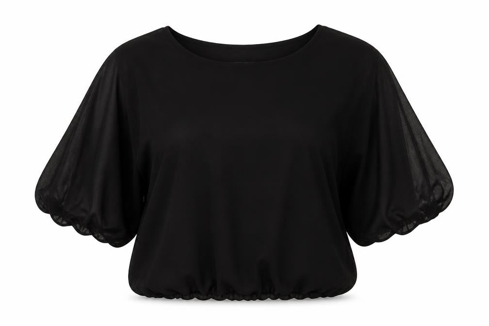 Select Womens Black   Basic T-Shirt Size 10