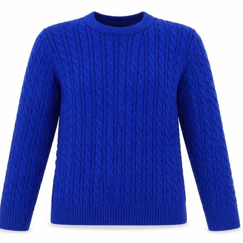 CHIC Womens Blue   Pullover Jumper Size S