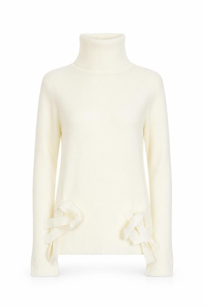 I SAW IT FIRST Womens Ivory  Knit Pullover Jumper Size M