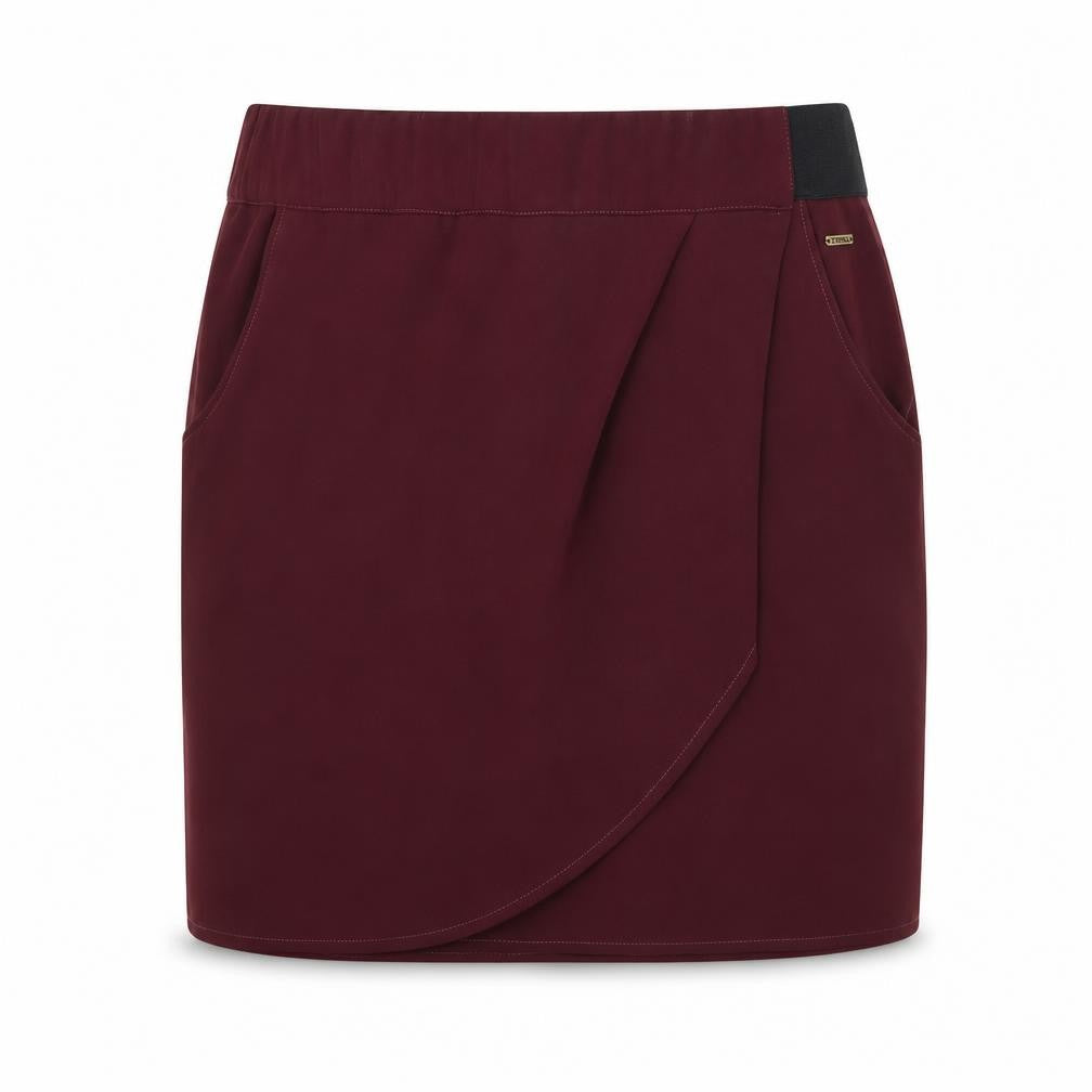 IKKS Womens Red   A-Line Skirt Size 14