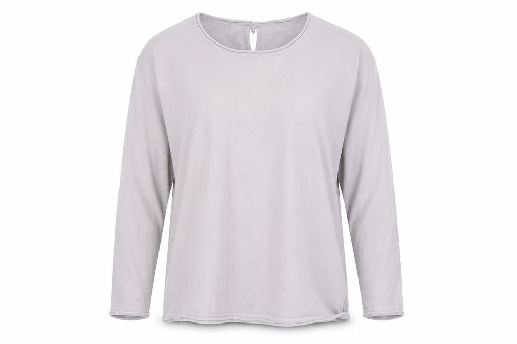 Missun  Womens Grey   Pullover Jumper Size S
