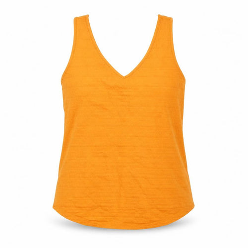 Promod Womens Orange   Basic Tank Size M