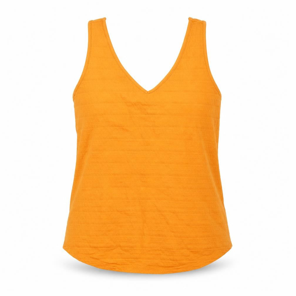 Promod Womens Orange   Basic Tank Size M