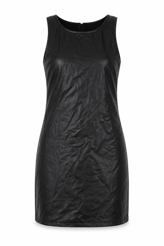 Front view of Dolls women’s black ball gown, size UK 8