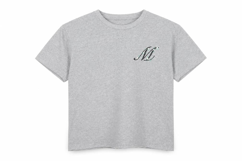 Topshop Womens Grey   Basic T-Shirt Size 8