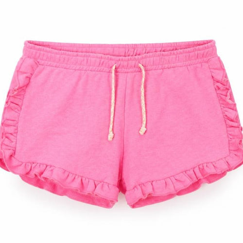 I love girls wear Girls Pink   Cut-Off Shorts Size 9 Years