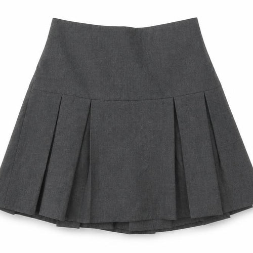 Debenhams Girls Grey   Pleated Skirt Size 10 Years