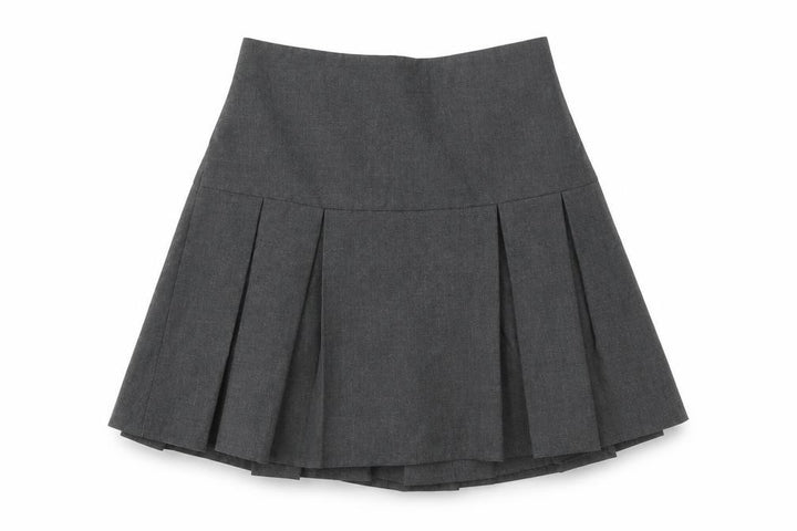 Debenhams Girls Grey Pleated Skirt Size 10 Years