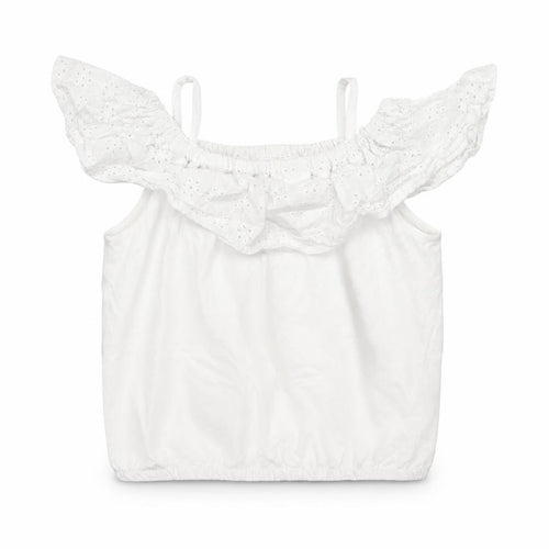Very  Girls White   Basic Blouse Size 3-4 Years
