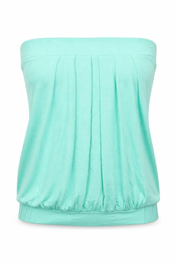 Pattyboutik Womens Green  Jersey Basic T-Shirt Size M
