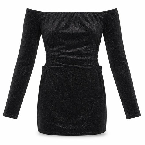kiah Womens Black   Bodycon  Size 10  - glittery