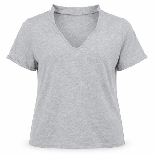 Dorothy Perkins Womens Grey   Basic T-Shirt Size 14