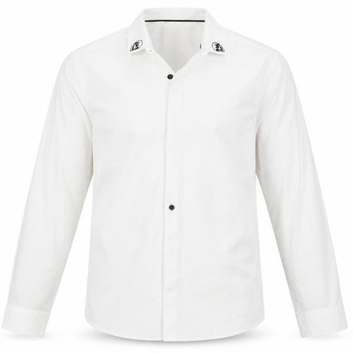 New Look Mens White    Button-Up Size M