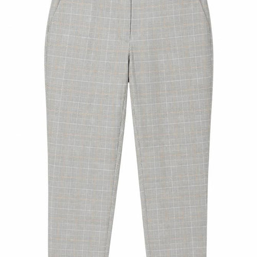 Preworn Womens Grey Check  Trousers  Size 34 in L26 in