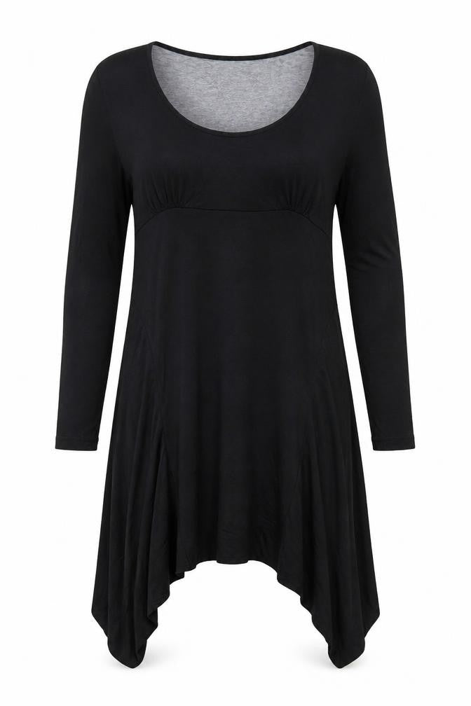 Myself Womens Black   A-Line  Size M