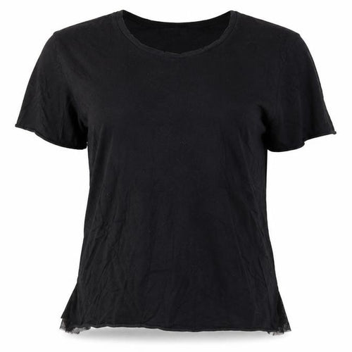 Topshop Womens Black   Basic T-Shirt Size 6