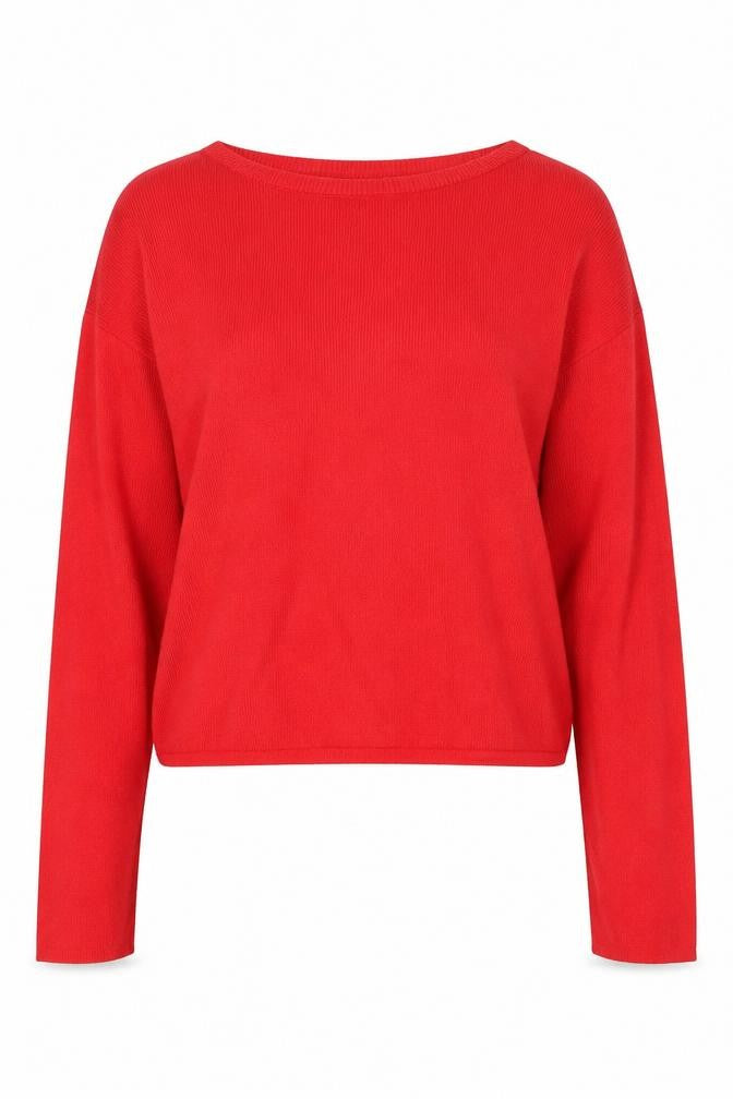 Pull&Bear Womens Red   Pullover Jumper Size M