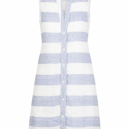 Rosebullet Womens Blue Striped  A-Line  Size 6