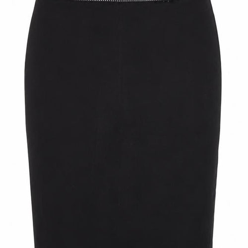 Bay Womens Black   Straight & Pencil Skirt Size 10