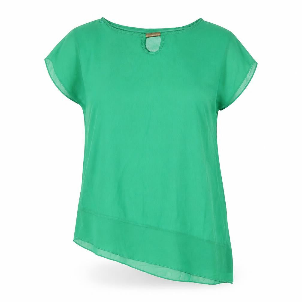 Preworn Womens Green   Basic Blouse Size XL