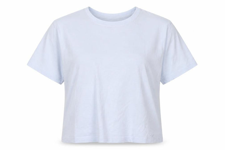 Hollister Womens Blue   Cropped T-Shirt Size XS