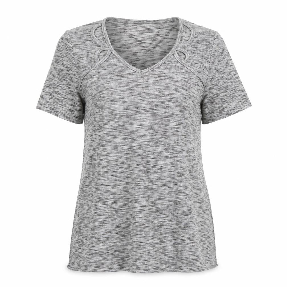 Papaya Womens Grey   Basic Polo Size 10