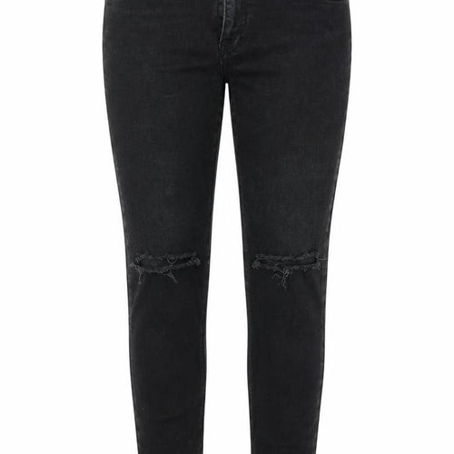 ASOS Womens Black  Denim Skinny Jeans Size 32 L32 in