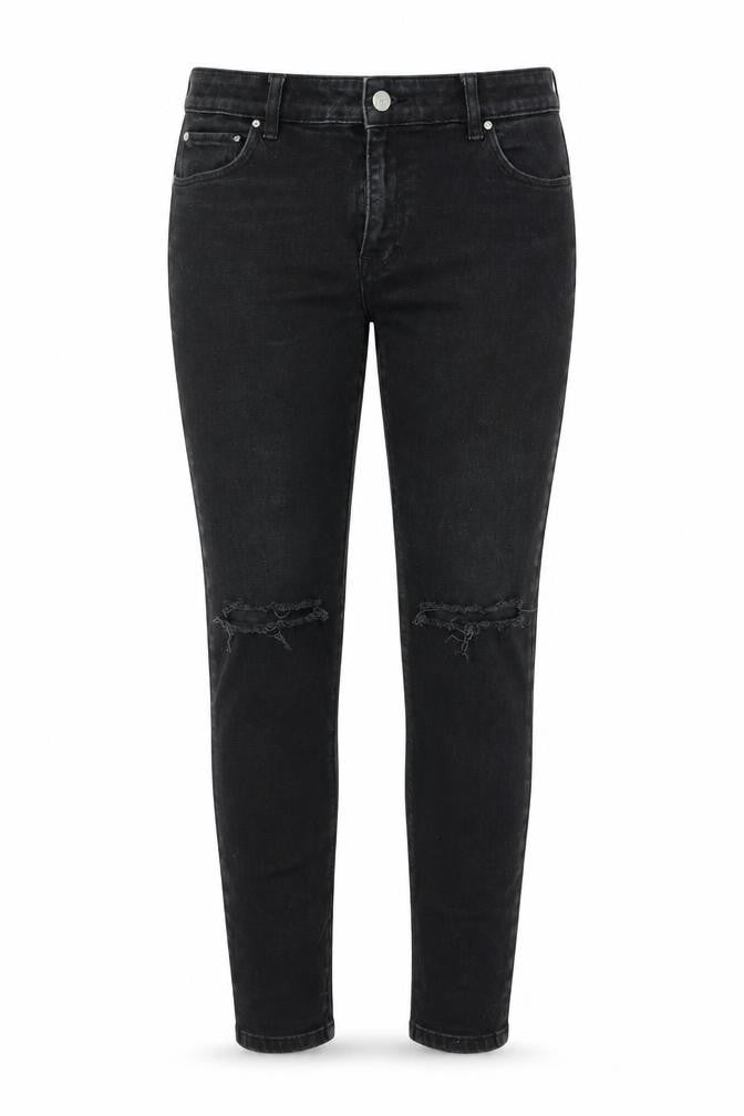 ASOS Womens Black  Denim Skinny Jeans Size 32 L32 in