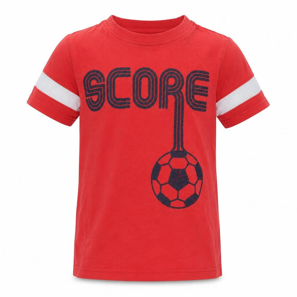 Nutmeg Boys Red   Basic T-Shirt Size 5-6 Years
