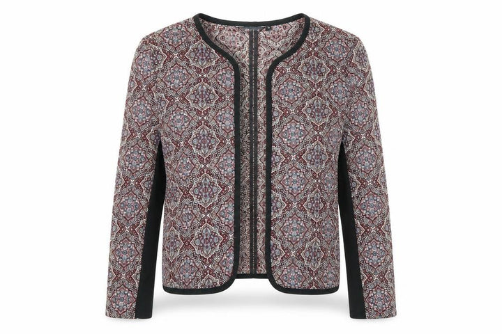 New Look Womens Multicoloured Geometric  Jacket  Size 14