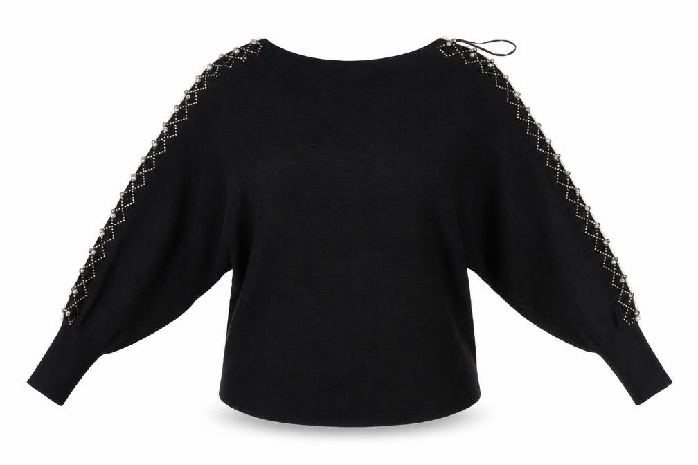 Finery Womens Black   Pullover Jumper Size M
