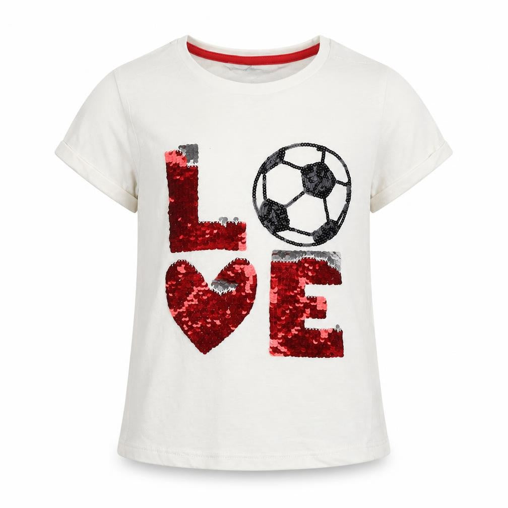 TU Girls White   Basic T-Shirt Size 7 Years