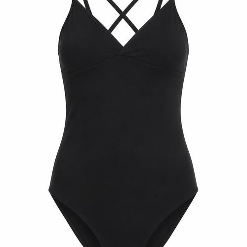 Miss Selfridge Womens Black  Jersey Bodysuit One-Piece Size 6  - Strappy