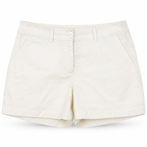 United Colors of Benetton Womens White   Hot Pants Shorts Size 32 in